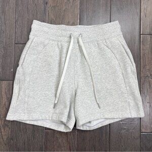 Lululemon Scuba High-Rise Short 5" Heathered Core Ultra Light Grey
